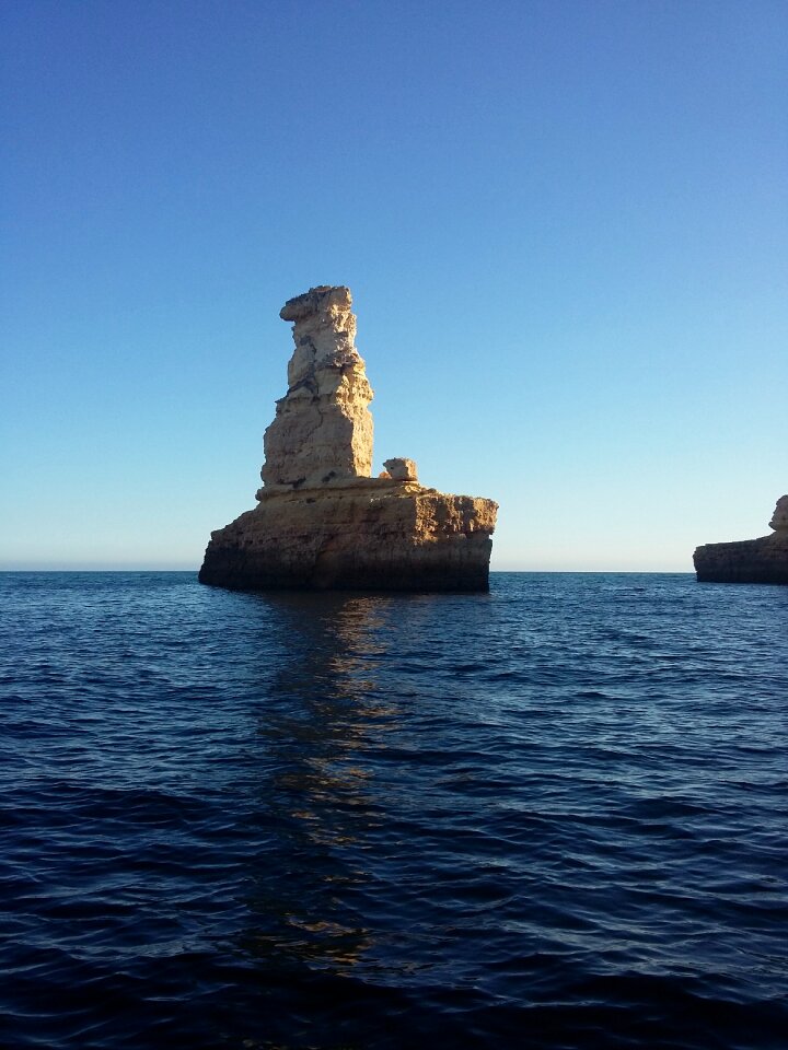 Algarve submarine rock
