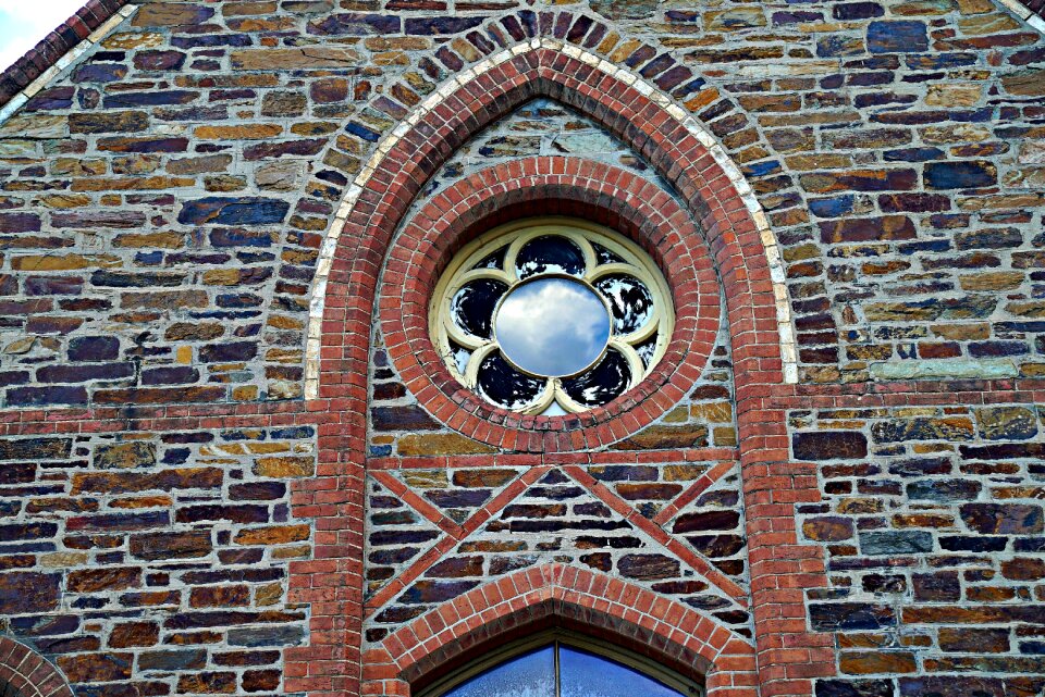 Old-fashioned historic exterior