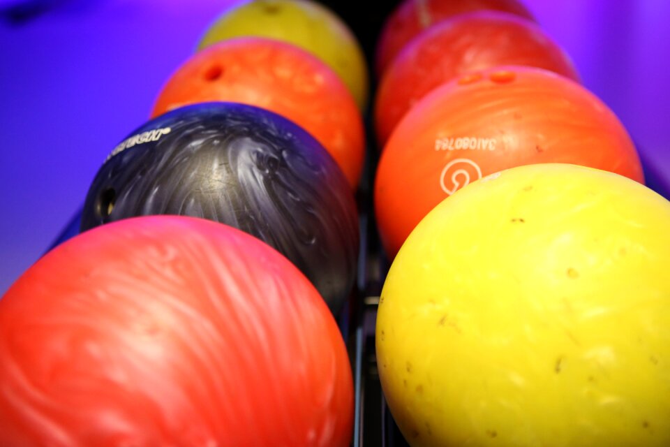 Orange cone bowling