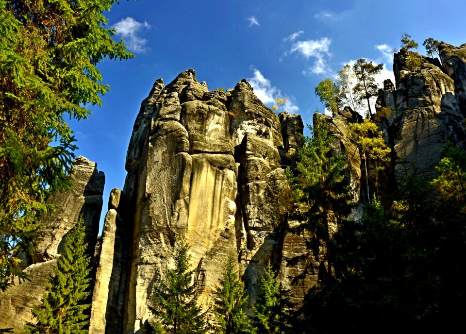 Czech republic greenhouse rock city