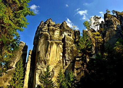 Czech republic greenhouse rock city
