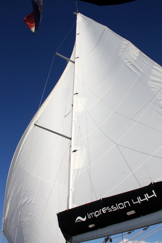 Sailing boat croatia elan impress 444