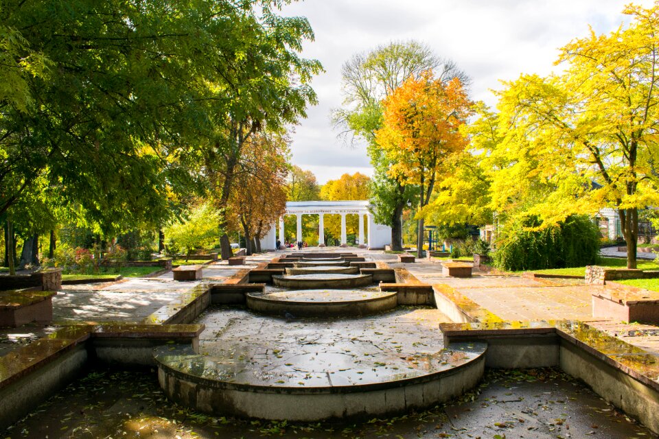 Zhitomir park autumn