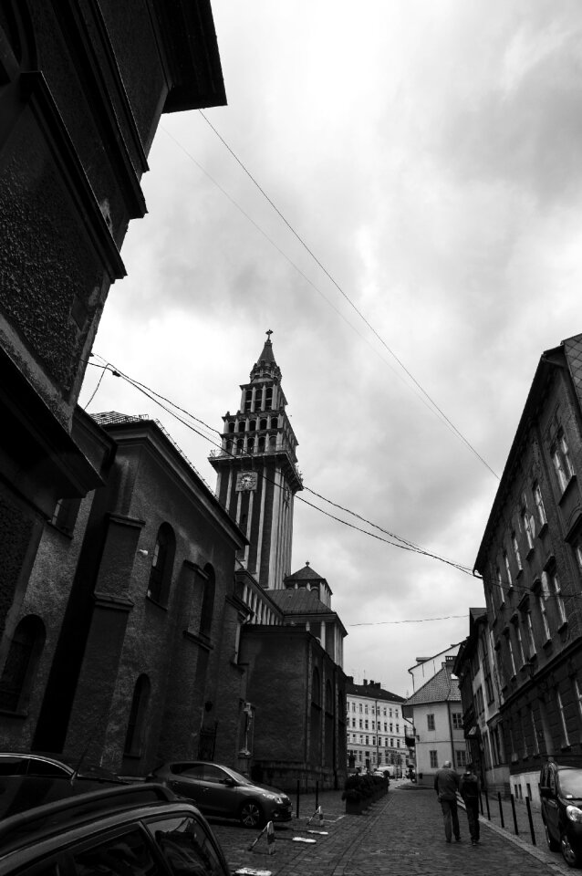 Street architecture monument