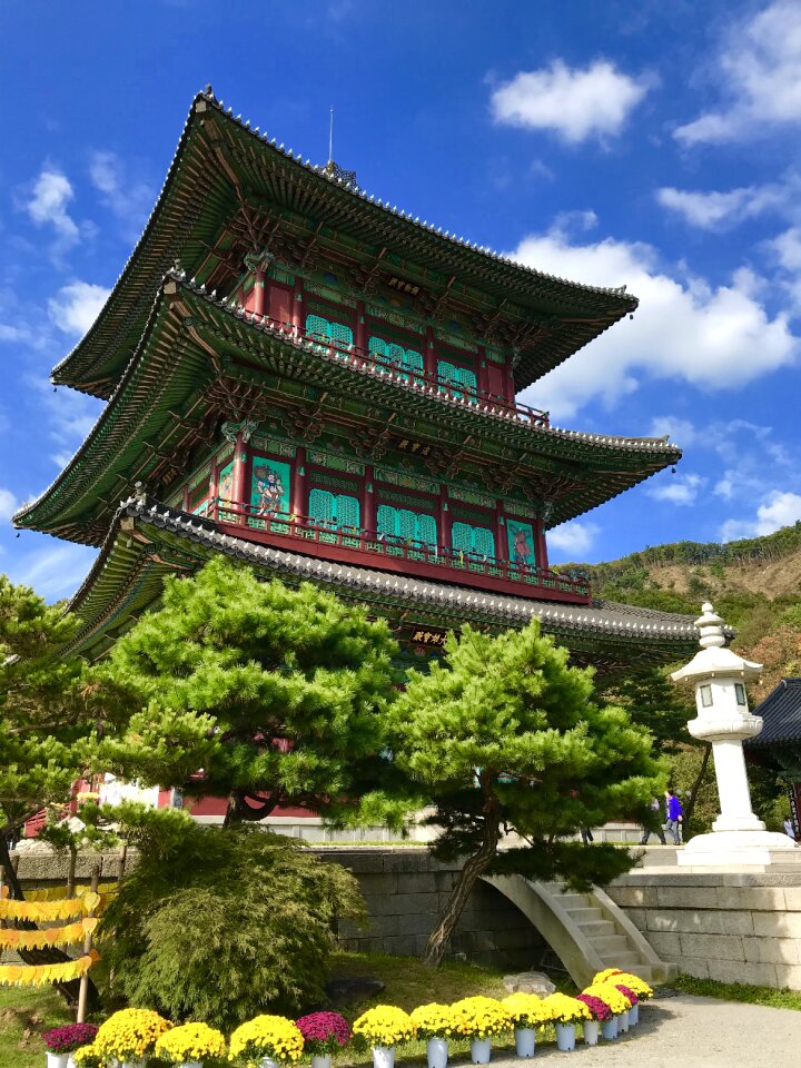 Temple korea botop