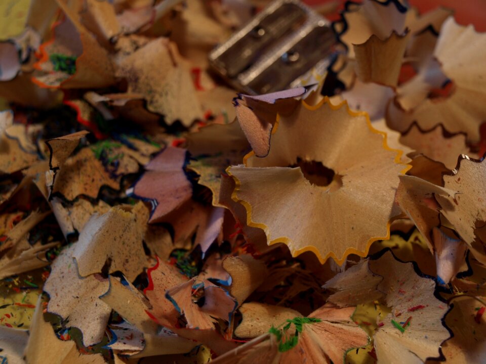 Draw wooden pencil sharpener