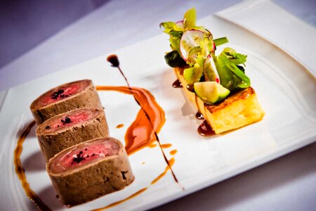 Traditional cuisine dishes entry