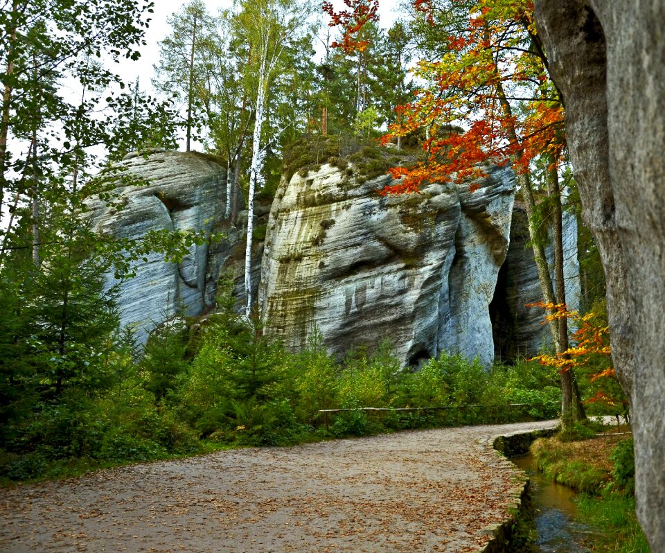 Czech republic andrspach rock city