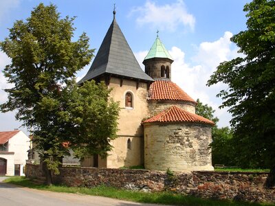 Bohemia romanesque style monument photo