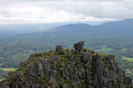 Mountains trees photo