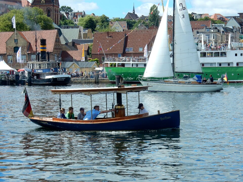 Flensburg steam all around ship