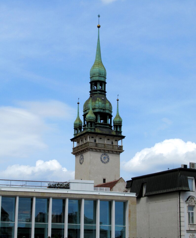 Old modern tower