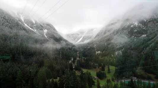 Mountains alps landscape