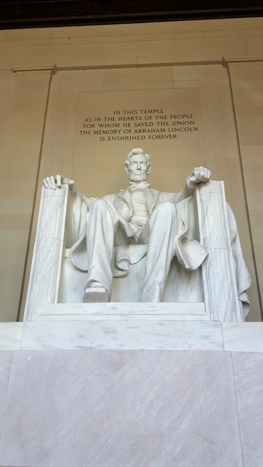 Washington lincoln memorial