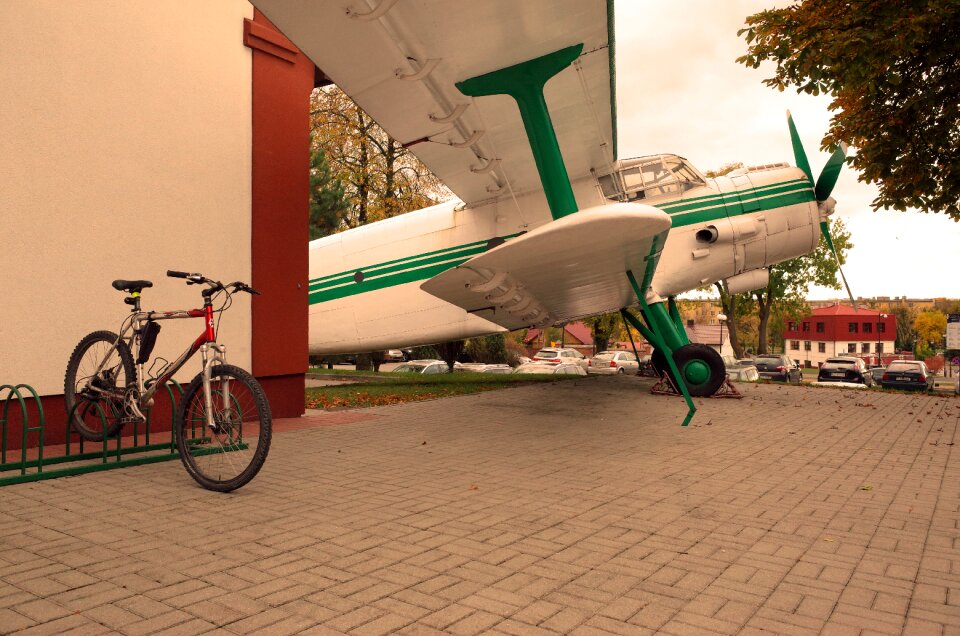 Bike the plane car