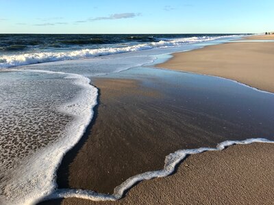 Sand sea dunes