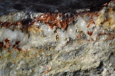 Pyrite cubes crystal photo