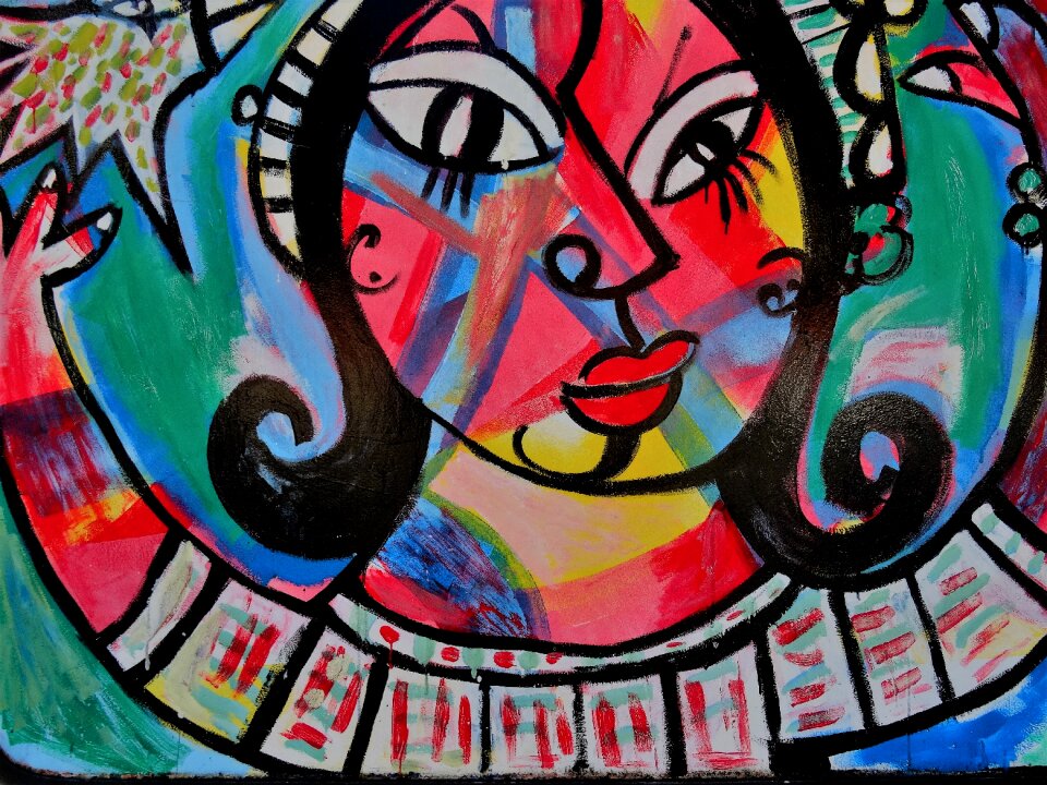 Face woman art