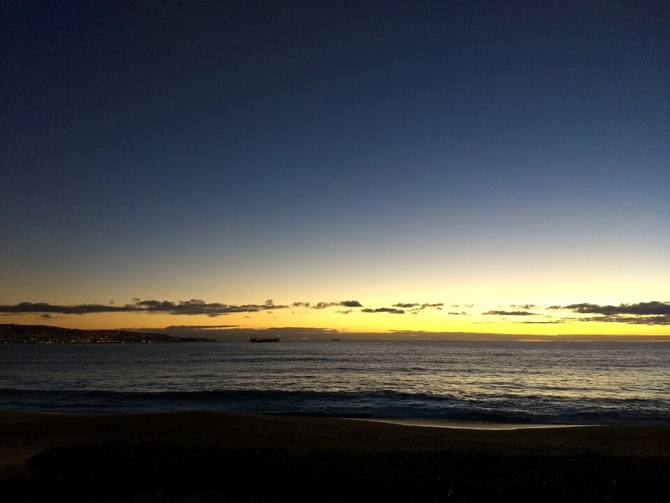 Landscape sea sky