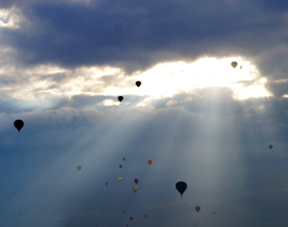 Flying sky captive balloon