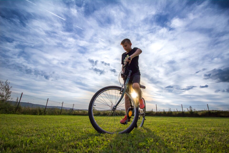 Fun cycling sport