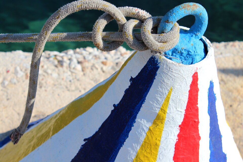 Summer blue colorful