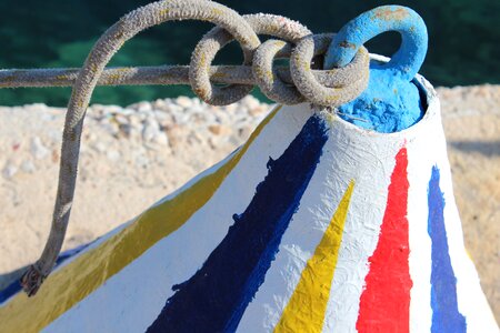 Summer blue colorful