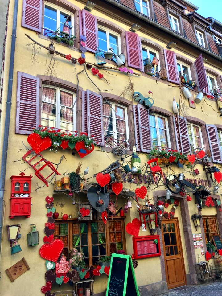 Shutters picturesque facade