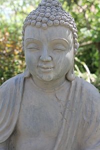 Zen meditation figurine photo