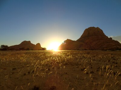 Sunset africa african