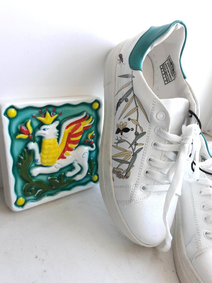 Sneakers turquoise green