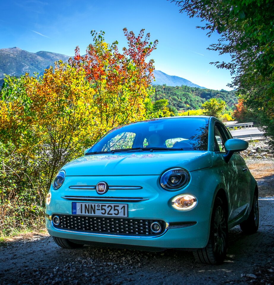 Car autumn nature driving