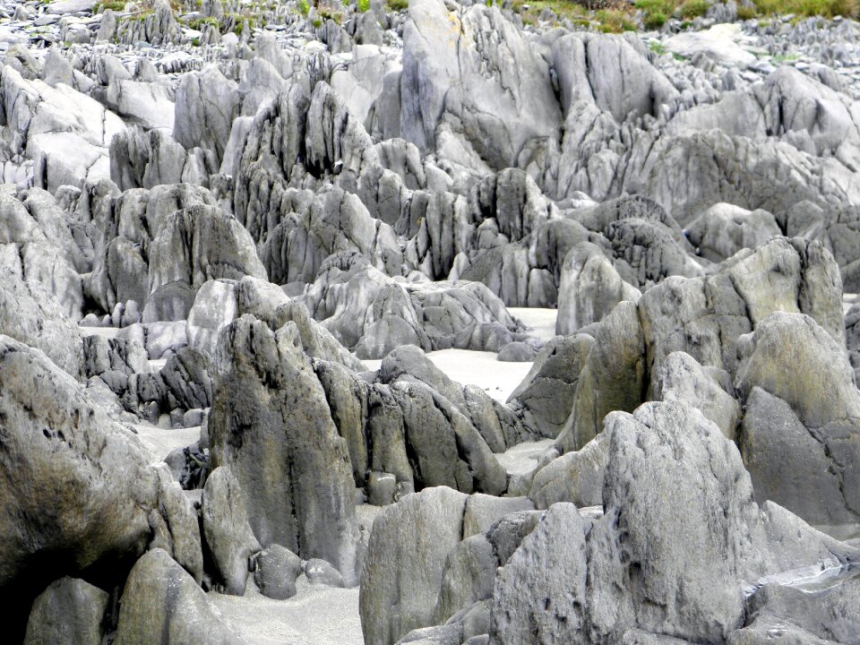 Nature stone landscape