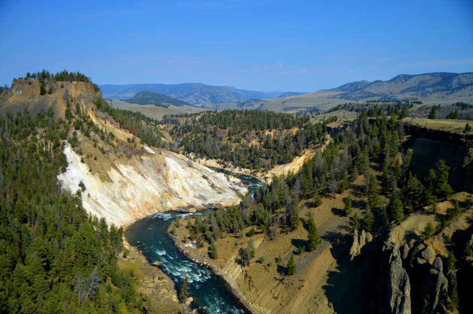Park river landscape