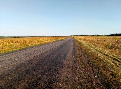 The way rural asphalt photo