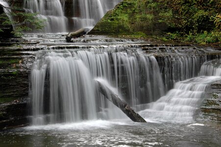 Cascade waterfall river