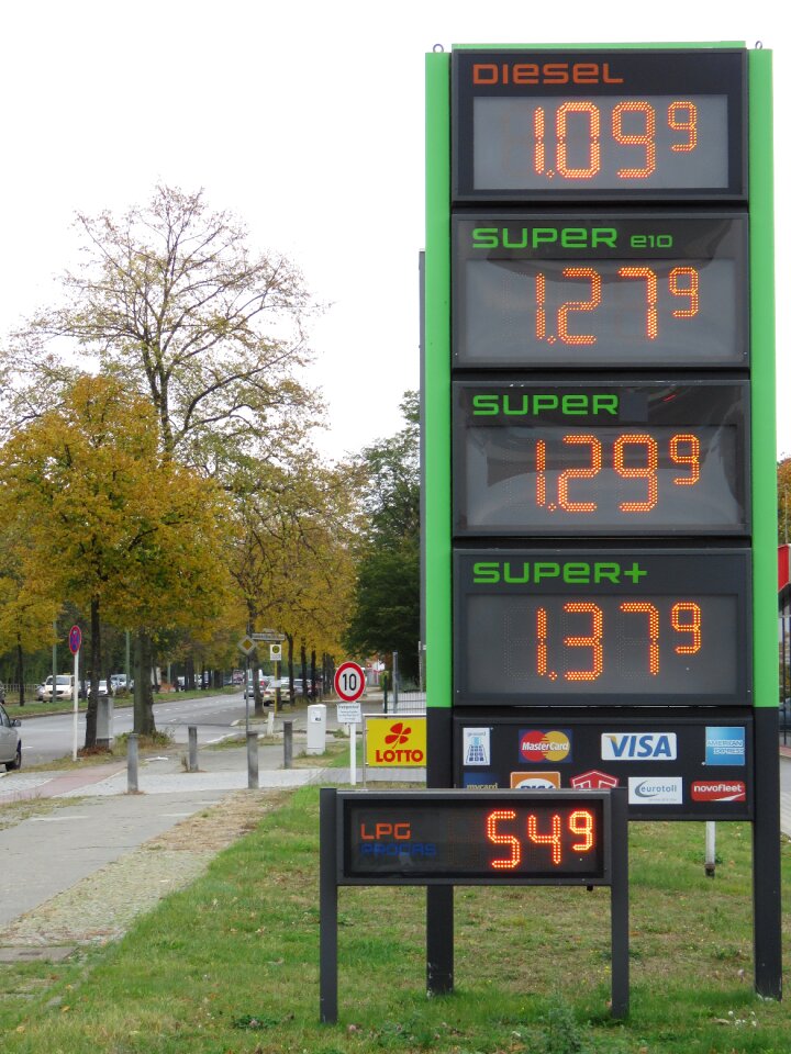 Germany refuel petrol