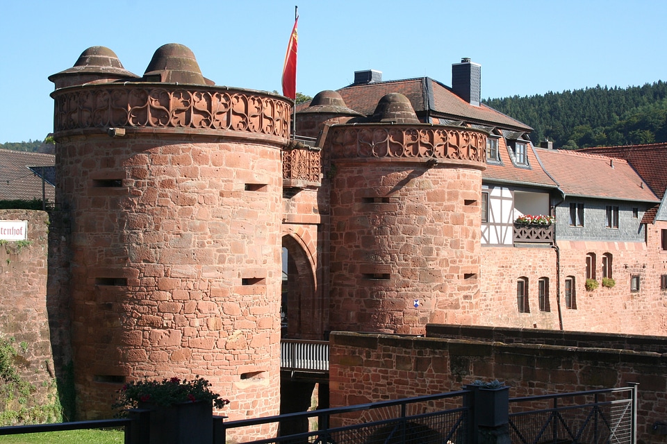 Büdingen historic center tourist