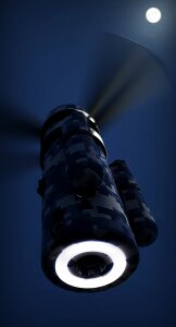 Drone 3d model mockup