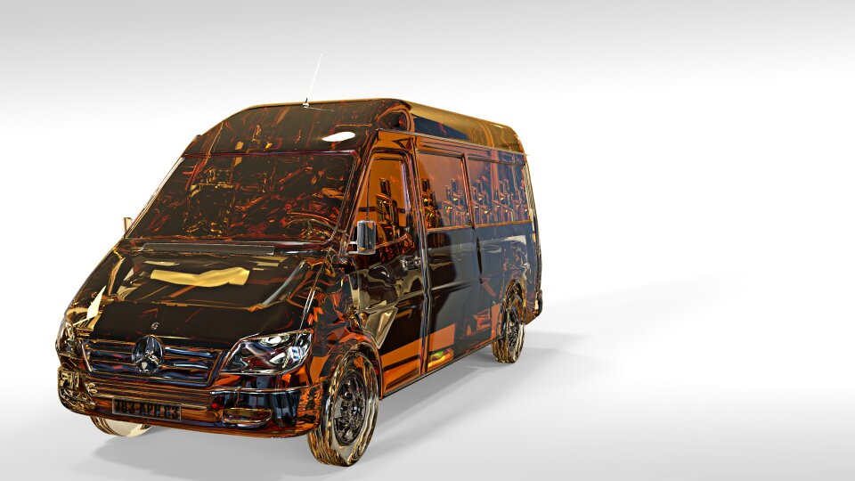 Car 3d model van