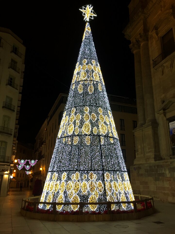 Christmas lights decorating celebrations