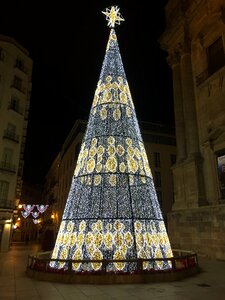Christmas lights decorating celebrations photo