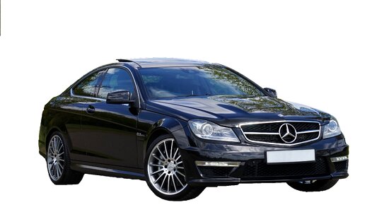 Model luxury car