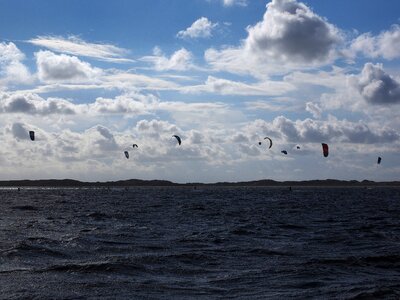 Steering kite sailing sporty sport