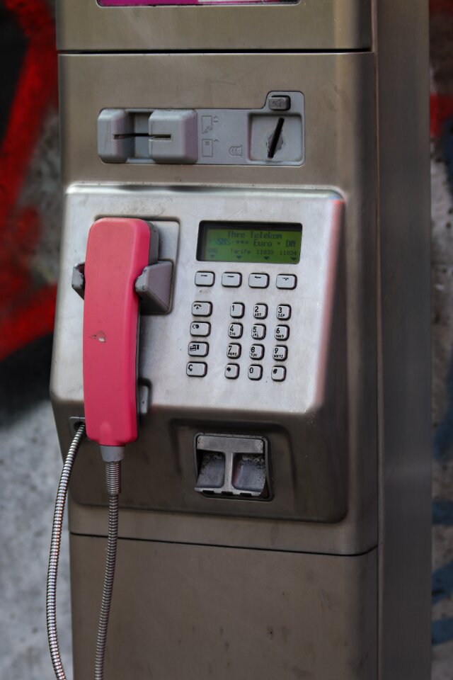 Communication phone booth call