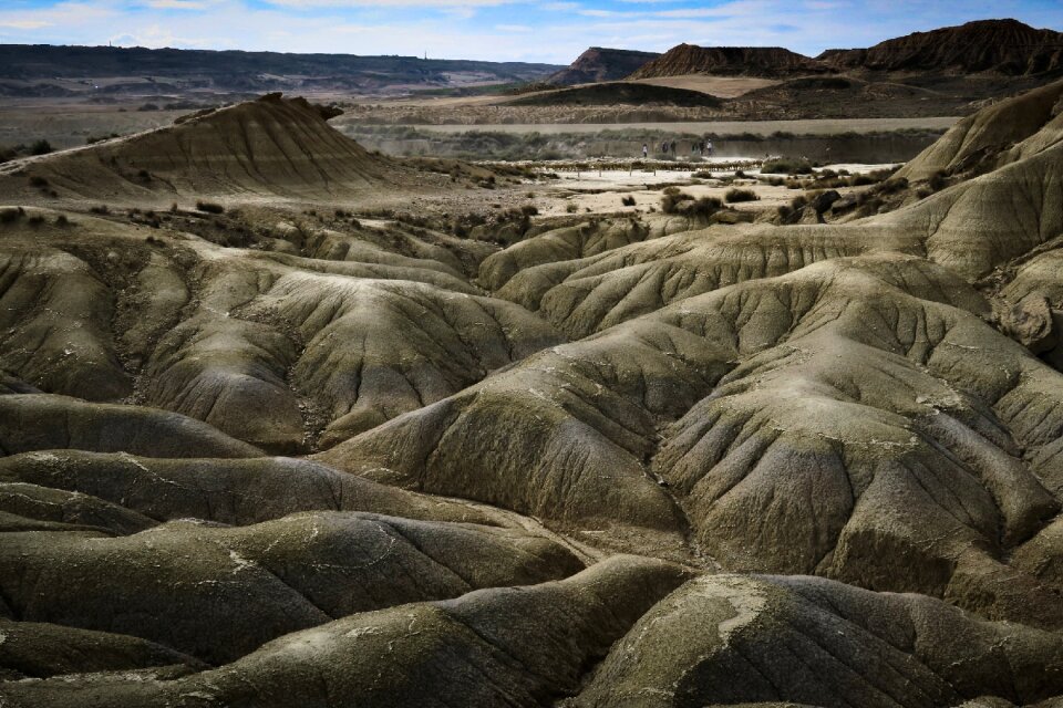 Desert spain bardenas
