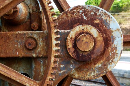 Rusty symbol oxide