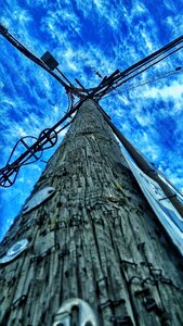Communications up pole