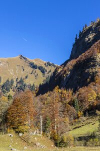 Allgäu alps mountains autumn colours photo