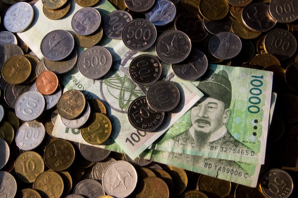 Money korea money currency